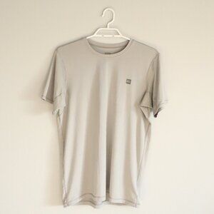 MEC‎ Men's Grey Small Slim Fit Casual Short Sleeve Athletic Crewneck T-Shirt Top